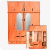 Placard de 4 LA Espejado CBC Muebles